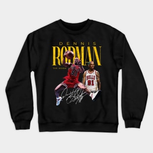 Dennis Rodman Controversial Antics Crewneck Sweatshirt